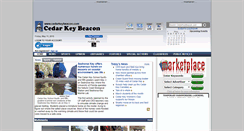 Desktop Screenshot of cedarkeybeacon.com